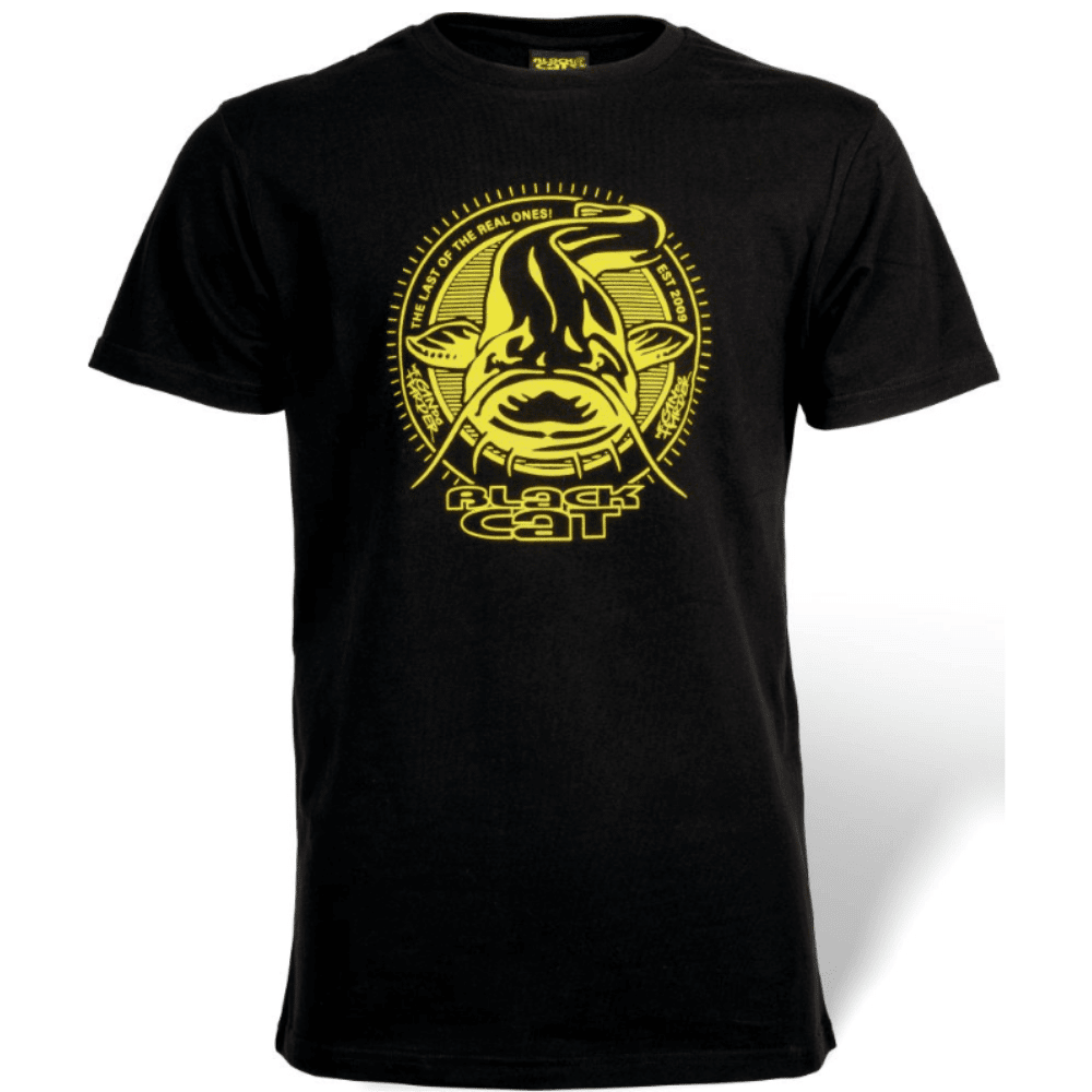 Black Cat Established Collection T-shirt schwarz L