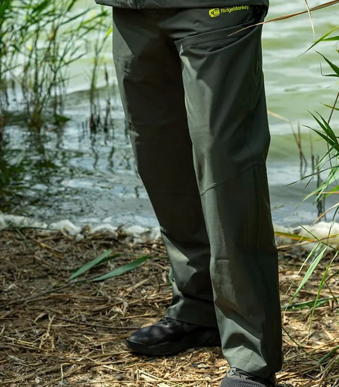 Ridge Monkey Abbigliamento Thermapro Pantaloni Impermeabili Verdi M Bekleidung, Hosen