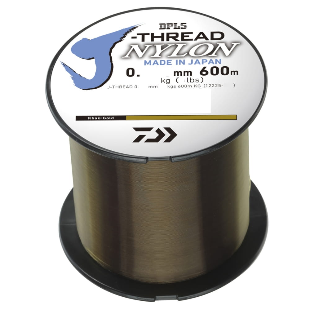 Jthreads Daiwa J-Threads DPLS Monofile 0,370 mm 10,1 kg 600m Khaki Gold