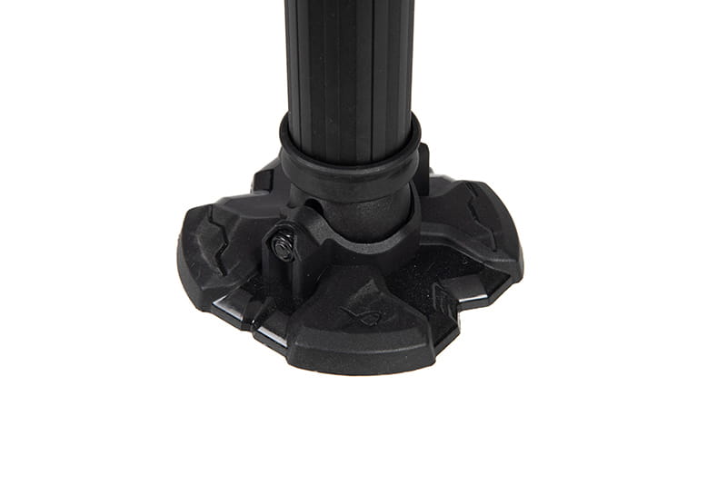 Fox Matrix XR Duralite Platform – Bild 16, Stativfuß, Klemmstruktur, Gummifläche, Maschinenelement, Unterlage