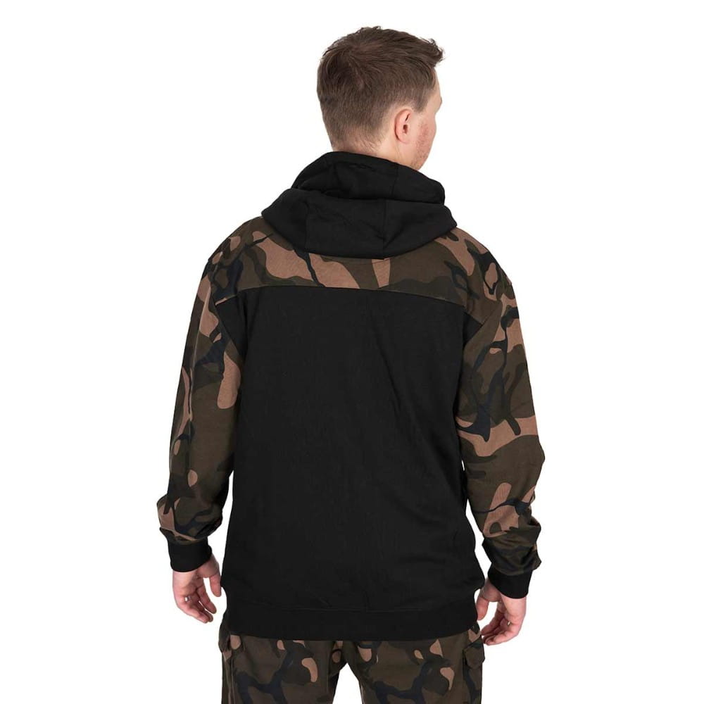 Fox LW Black/Camo Split Zip Hoody Medium Fox LW Black/Camo Split Zip Hoody Medium