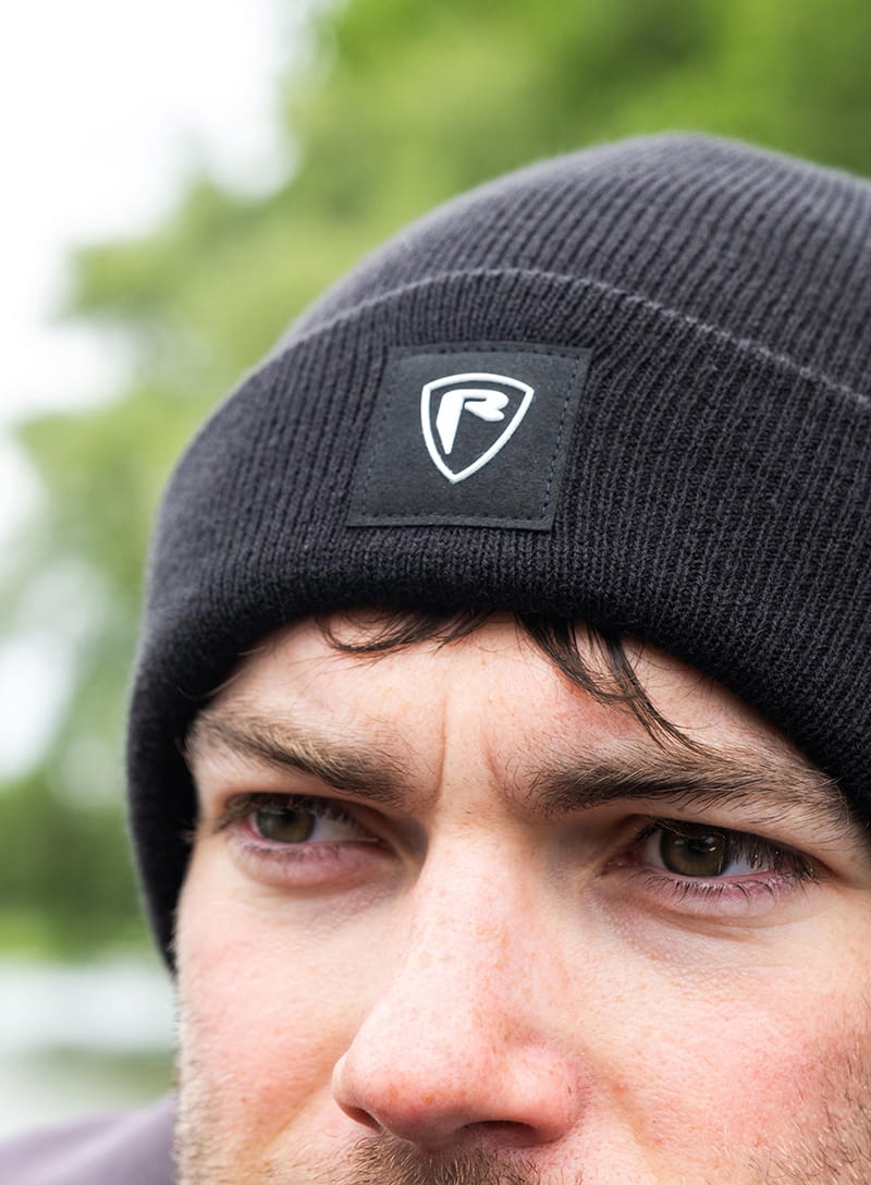 Fox Rage Ragewar Beanie – Bild 4, Beanie, Kappe, Mütze, Schwarz, Logo
