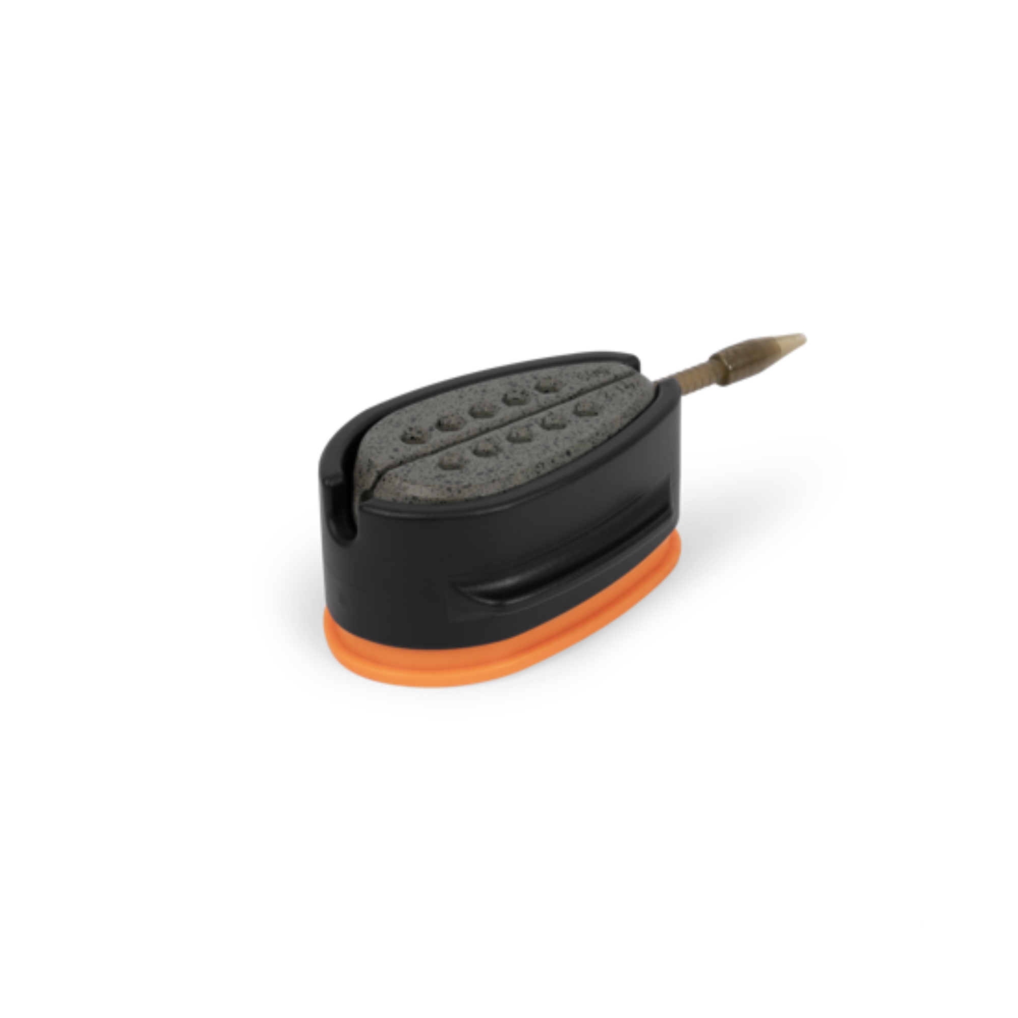 Schleifpad, Schleifsystem, Kantenschleifer, Gummirahmen, Orange Schutzhülle