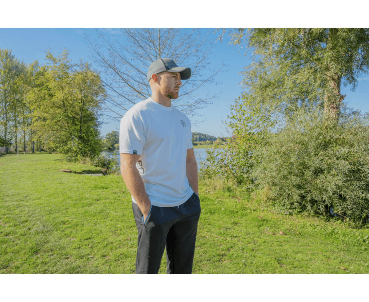 T-Shirt, Weiß, Kurzarm, Casual, Herren