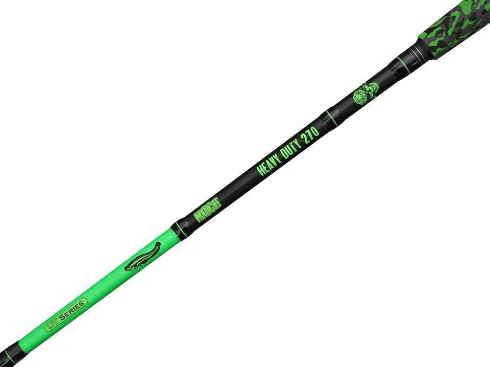 DAM Madcat UV Heavy Duty Rute 300cm 200-300g, Angelrute, schwarz-grün, Tarnmuster, Heavy Duty, Angelrute für Raubfische