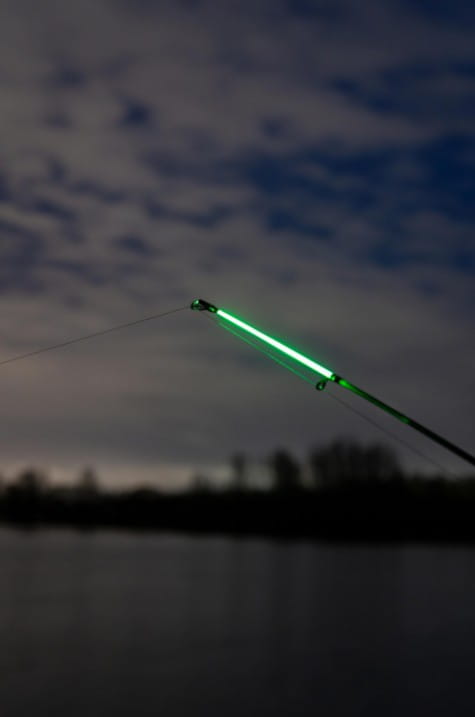 angelz-rod, glow-in-dark, fishing-rod, neon-green, night-fishing