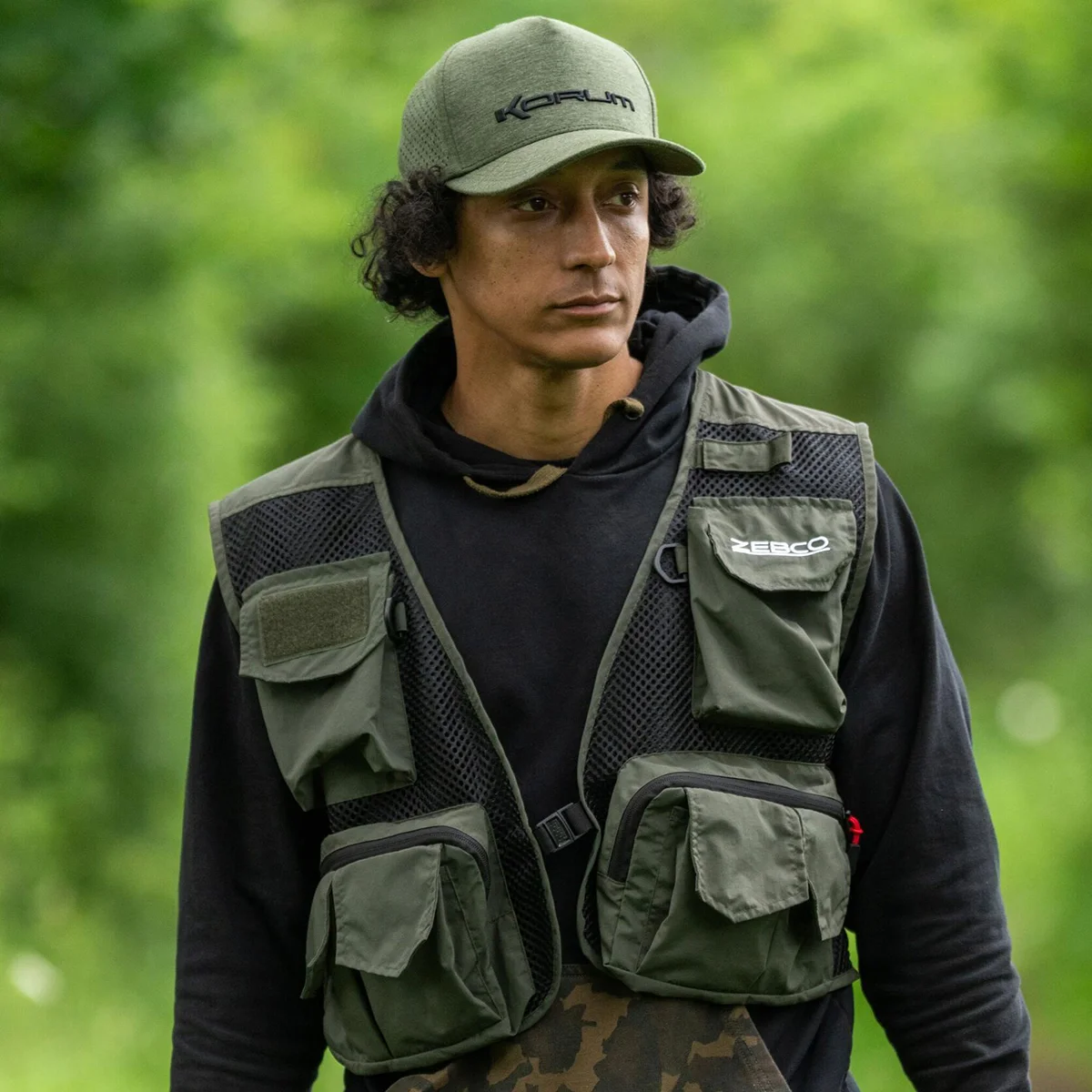 Zebco Lightweight 9 Pocket Fishing Vest Fischerweste – Bild 2