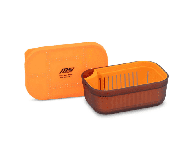 MS Range Bait Box 1,25l + Strainer Kit