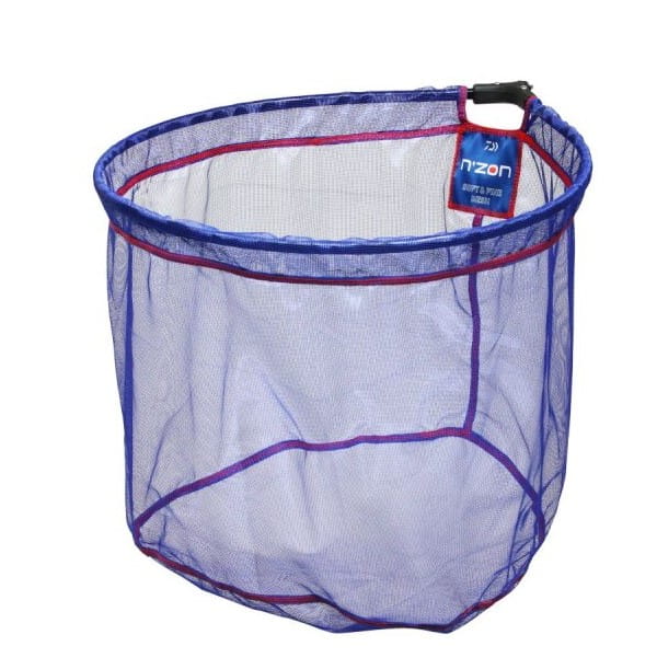 Daiwa N'Zon Soft & Fine Mesh Landing Net 50x40cm Korb, Windel