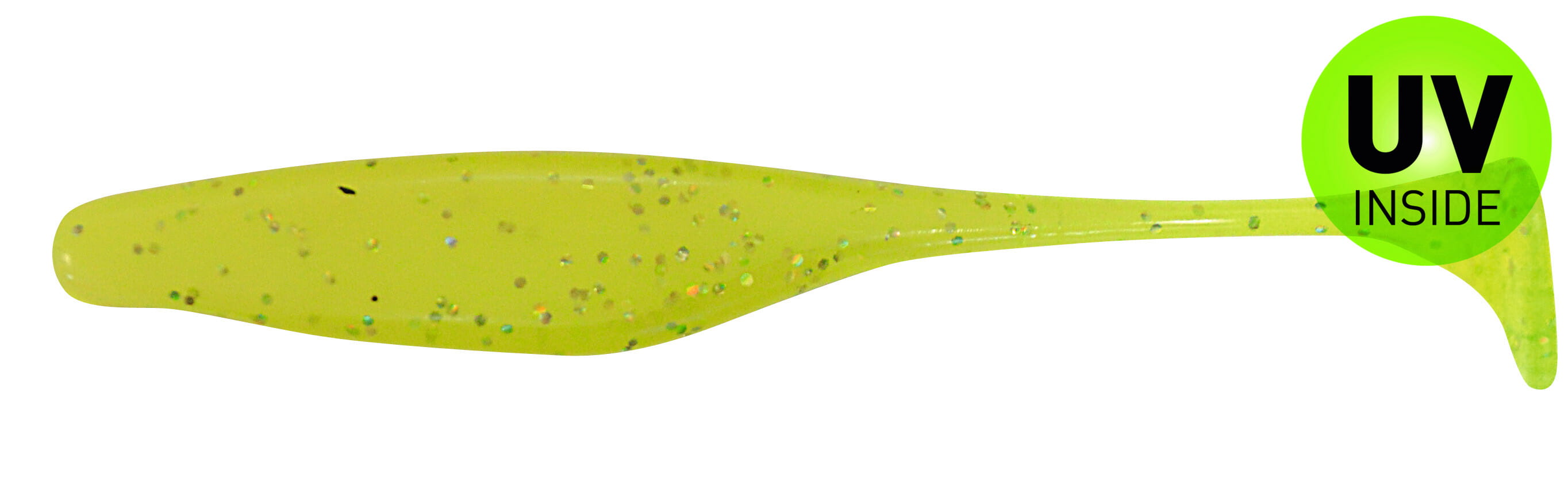 SX Swimming Jerk Minnow 13cm (5") Fluogelb / Fluogrün Glitter 10 Stück, weicher Kunststoff Köder, Fischköder, Schwimmkerze?