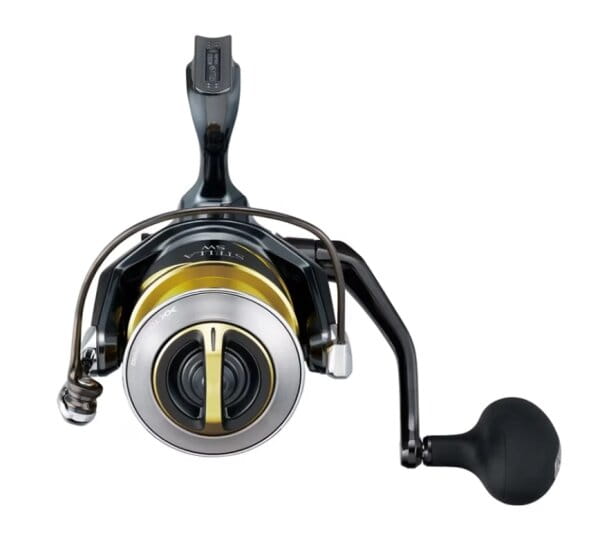 PGD Shimano Stella SW 30000 PG D – Bild 2, Fischereirolle, Edelstahl, Goldene Akzente, Kernkomponenten, Trolling-Rolle