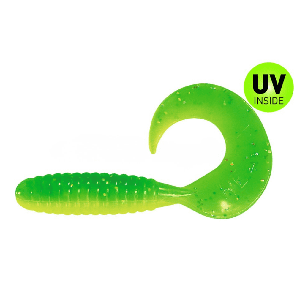 Gummiköder, Schwimmende Köder, Grün, Kurbel, UV-inside