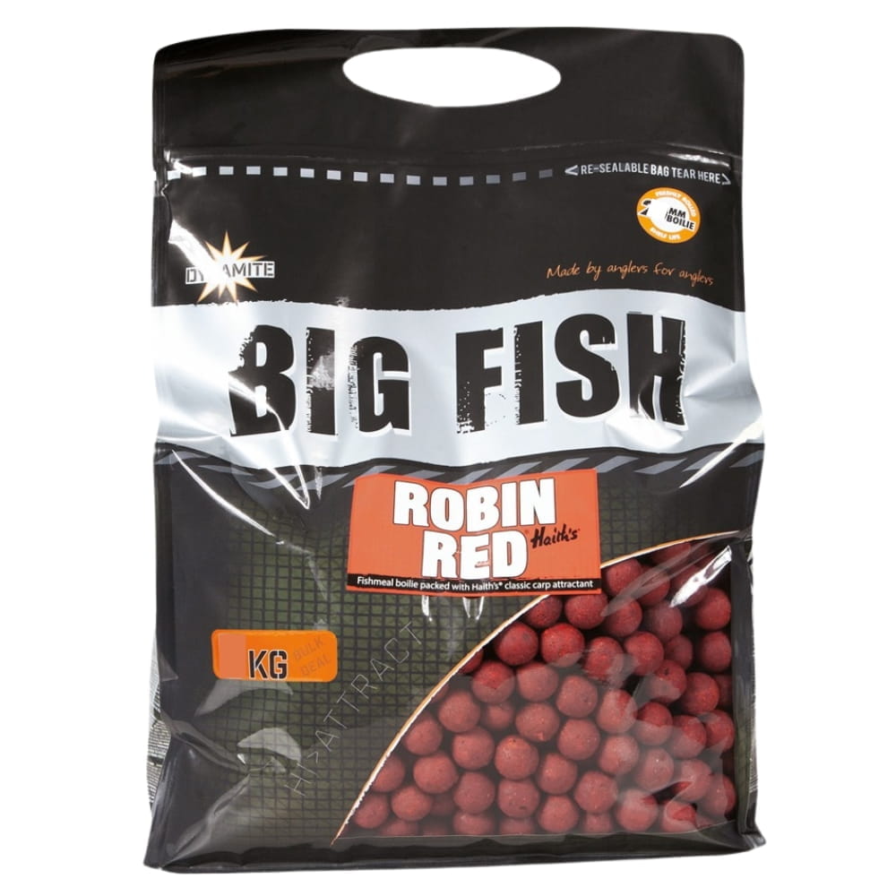 Cebos Dinamita Robin Rojo 26mm 1kg