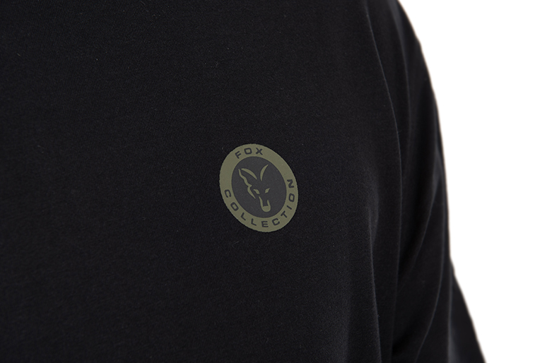T-Shirt, schwarz, Logo, Fuchs, Kreis