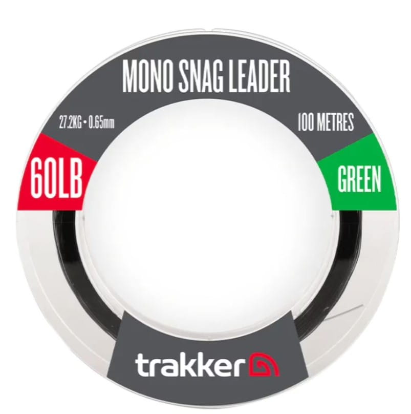 Trakker Snag Leader 0,65 mm 60 lbs 27,2 kg 100 Meter Grün Trakker Snag Leader 0,65 mm 60 lbs 27,2 kg 100 Meter Grün