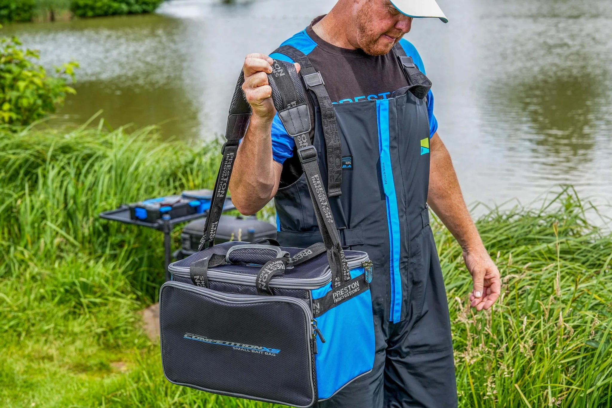 Preston Competition XS Bait Bag Smal – Bild 3, Angeln, Schultertasche, Brusttasche, Gurtband, Kofferbox