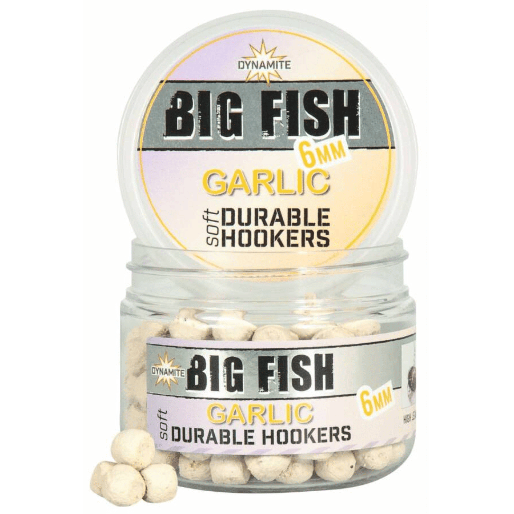 Größe 6mm, Knoblauch, Big Fish, Dose, Hakenköder