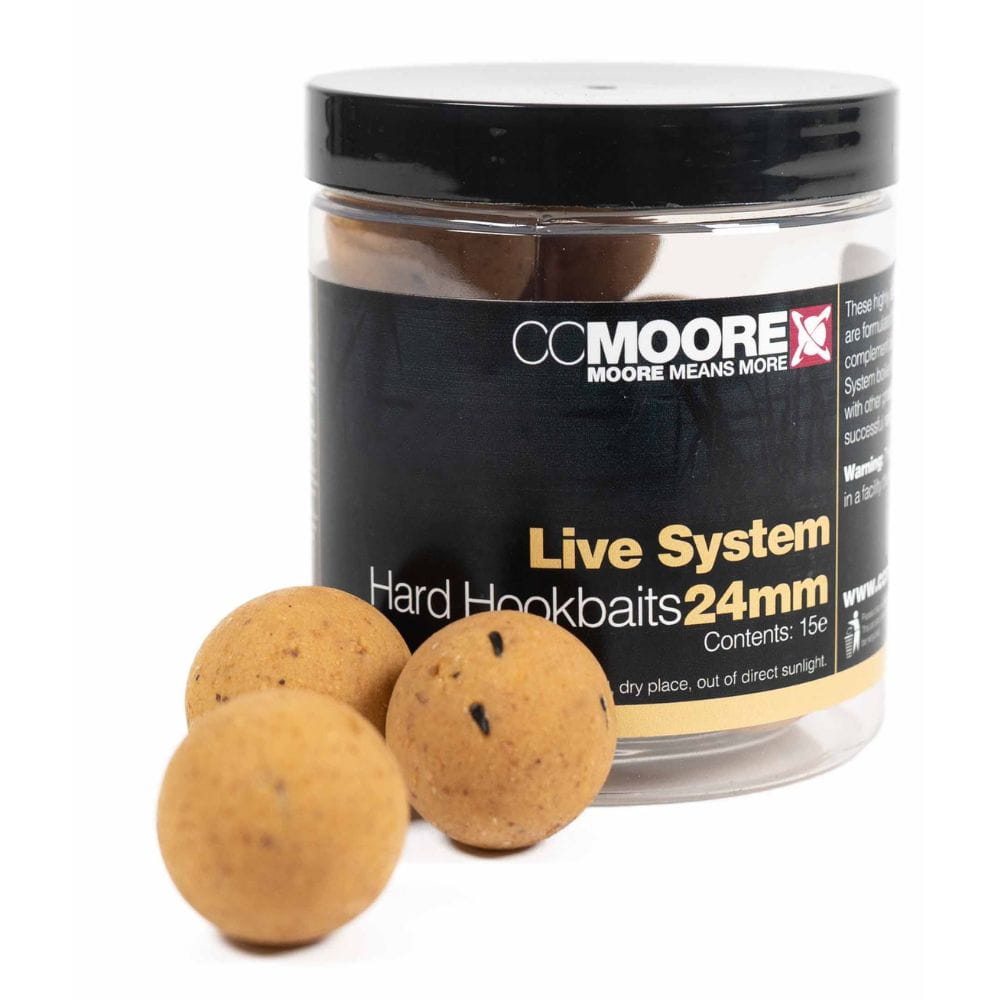 CC Moore Live System Hard Hookbaits 24 mm Essen, Süßigkeiten, Glas