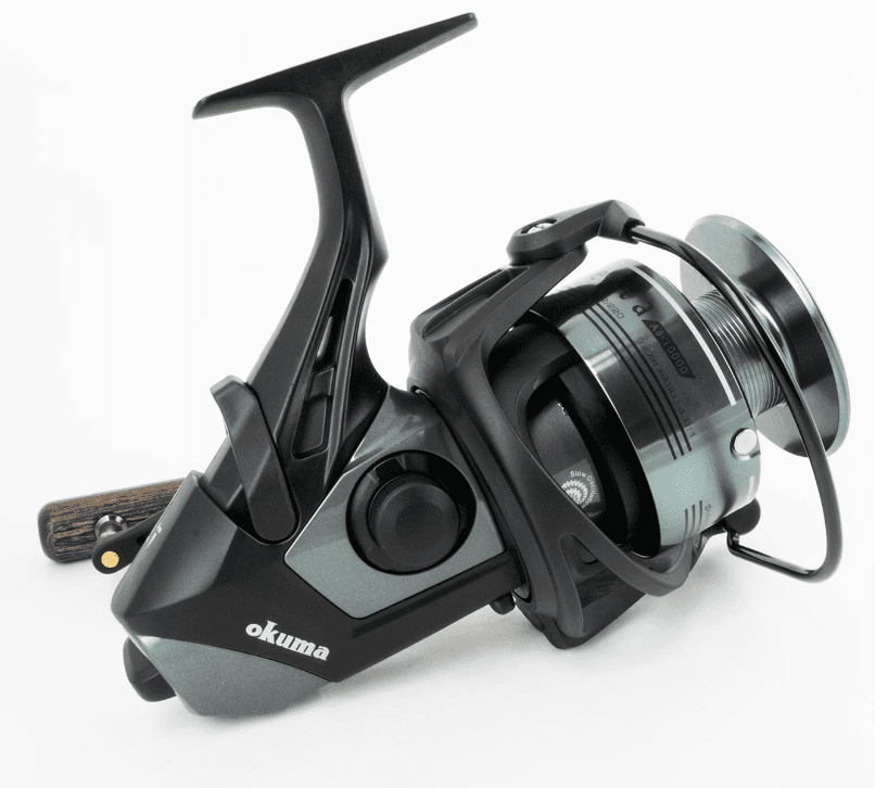 okuma aventa baitfeeder reel GLS Centerpin The venerable Okuma Avenger ABF spinning reels have undergone numerous upgrades to form and function in this refined and advanced selection ABF-4000