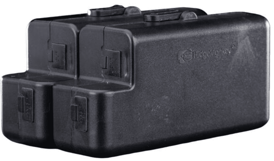 Kameragehäuse, Gepäckbox, Kofferhülle, Trageelemente, Schwarze Hülle