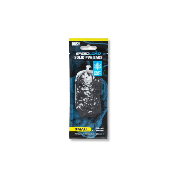 Nash-Speedload-PVA-Bags-Fast-Small Nash Speedload Solid PVA Bag Small (Fast Melt) 55 mm x 125 mm  20 Stück