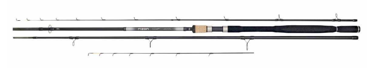Daiwa N'Zon Super Slim Power Feeder 335 cm 100 g 3-piece Taktstock, Stock, Fischen, Draußen, Wasser