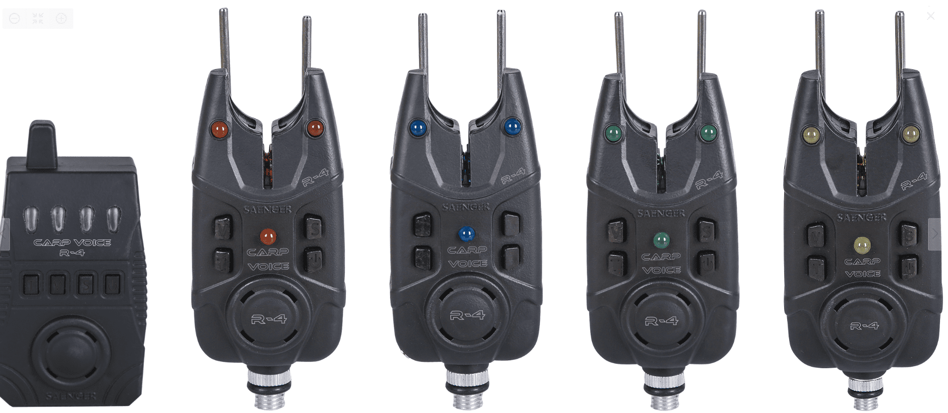 carpvoice4 Singer Carp Voice R-4 Set 4+1 Rosso/Verde/Blu/Giallo