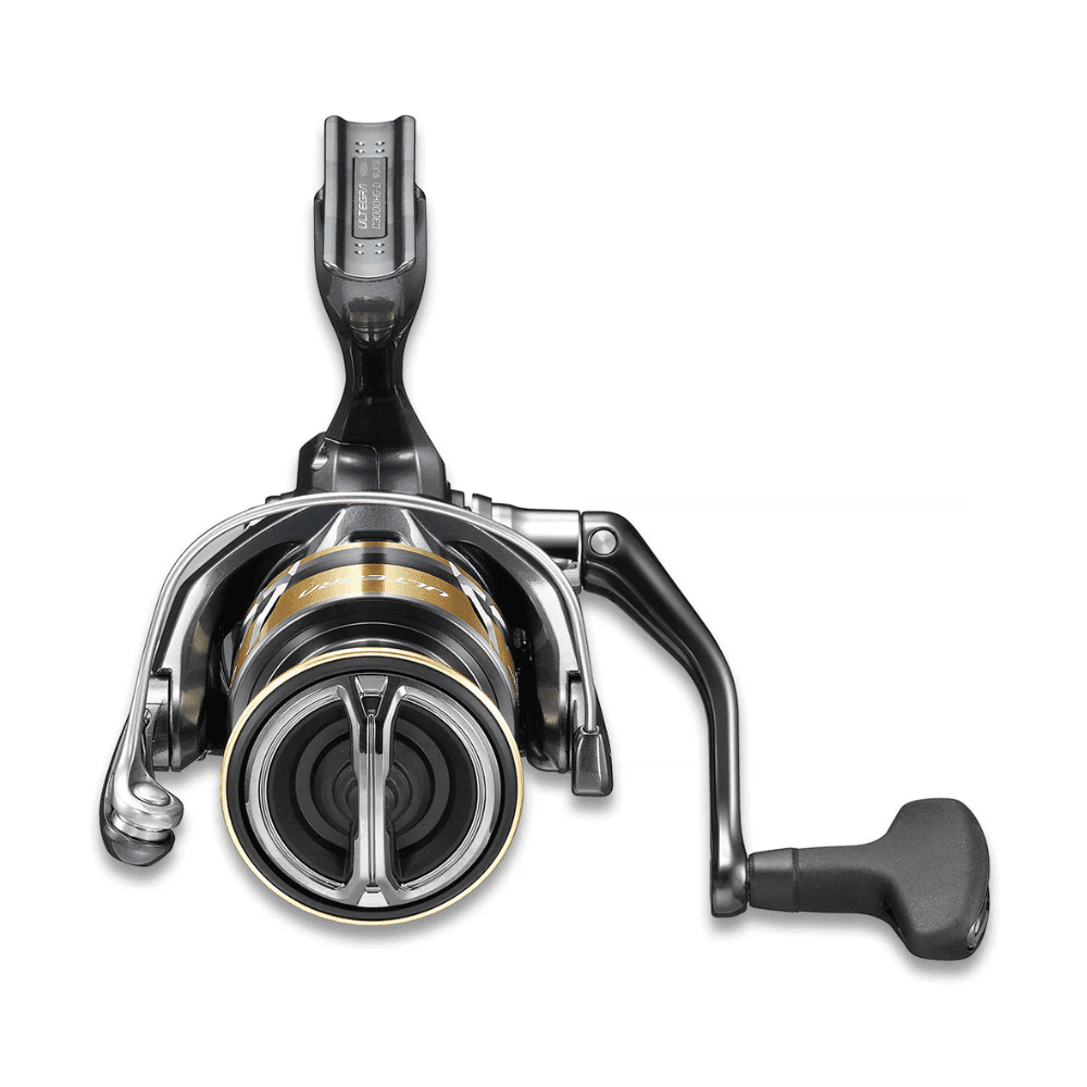 Angelnrute?, Reel, Spinning reel, Bremssystem?, Metallischer Grill?