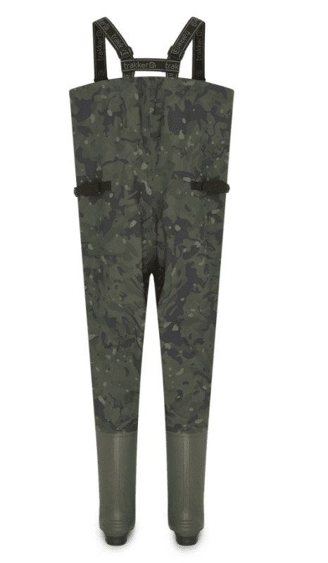 Regenhose, Camouflage, Gummistiefel, Waders, Trägerhose