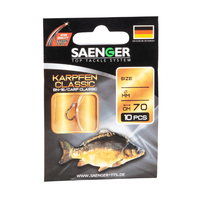 Sänger Karpfen Classic BN-16 – 70cm Größe 6 7,7kg 0,28mm