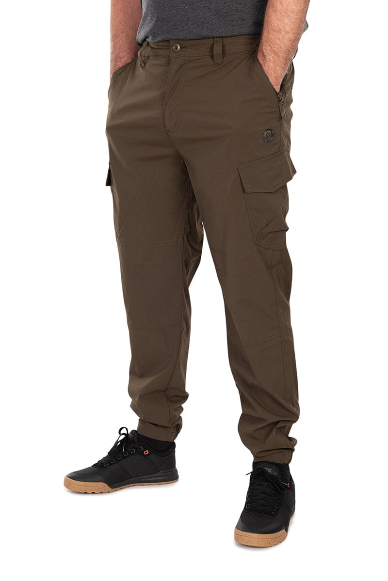 Fox Khaki LW Cargo Trousers S, Cargohosen, Twillhose, braun, Taschen