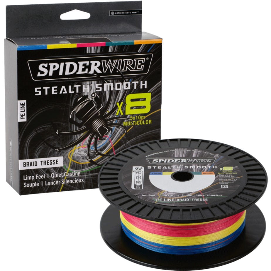 Spiderwire Stealth Smooth x8 PE Braid 0.11mm 10.3kg 150m Camo