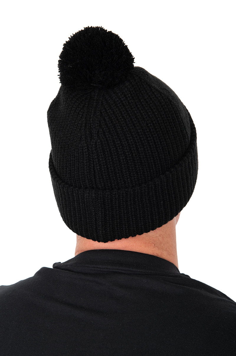 Fox HD Bobble Black – Bild 4, Beanie, Mütze, Pompon, Knit, Schwarz