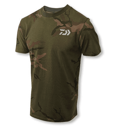 daiwacarpshirt Daiwa Carp Camo T-Shirt L