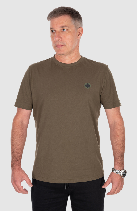 T-Shirt, Olive, Kleidung, Kurzärmlig, Rundhals