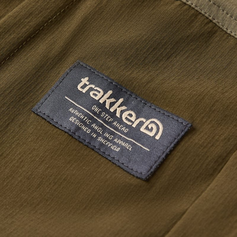 jacke, olivgrün, etikett, gewebe, label