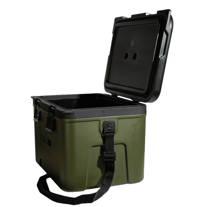 Kühlbox, Kühltasche, Truhe, Grün, Tragegurt