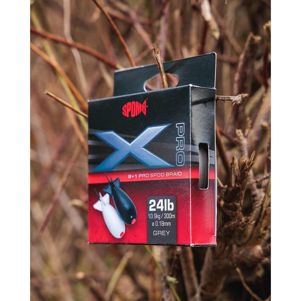 Fox Spomb X Pro Braid 0,18 mm 10,9 kg 300m Grey Fox Spomb X Pro Braid 0,18 mm 10,9 kg 300m Grey