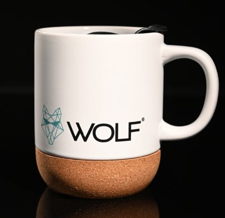 Wolf Mug Tasse White Edition