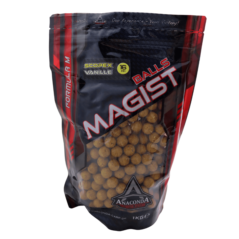 Anaconda-Magist-Balls-1-kg-16-mm-Scopex-Vanille Anaconda Magist Balls 1 kg 16 mm Scopex-Vanille