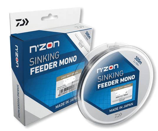 nzonmono Daiwa N'Zon Line Sinking Feeder Mono 0,23 mm 3,9 kg 300 m