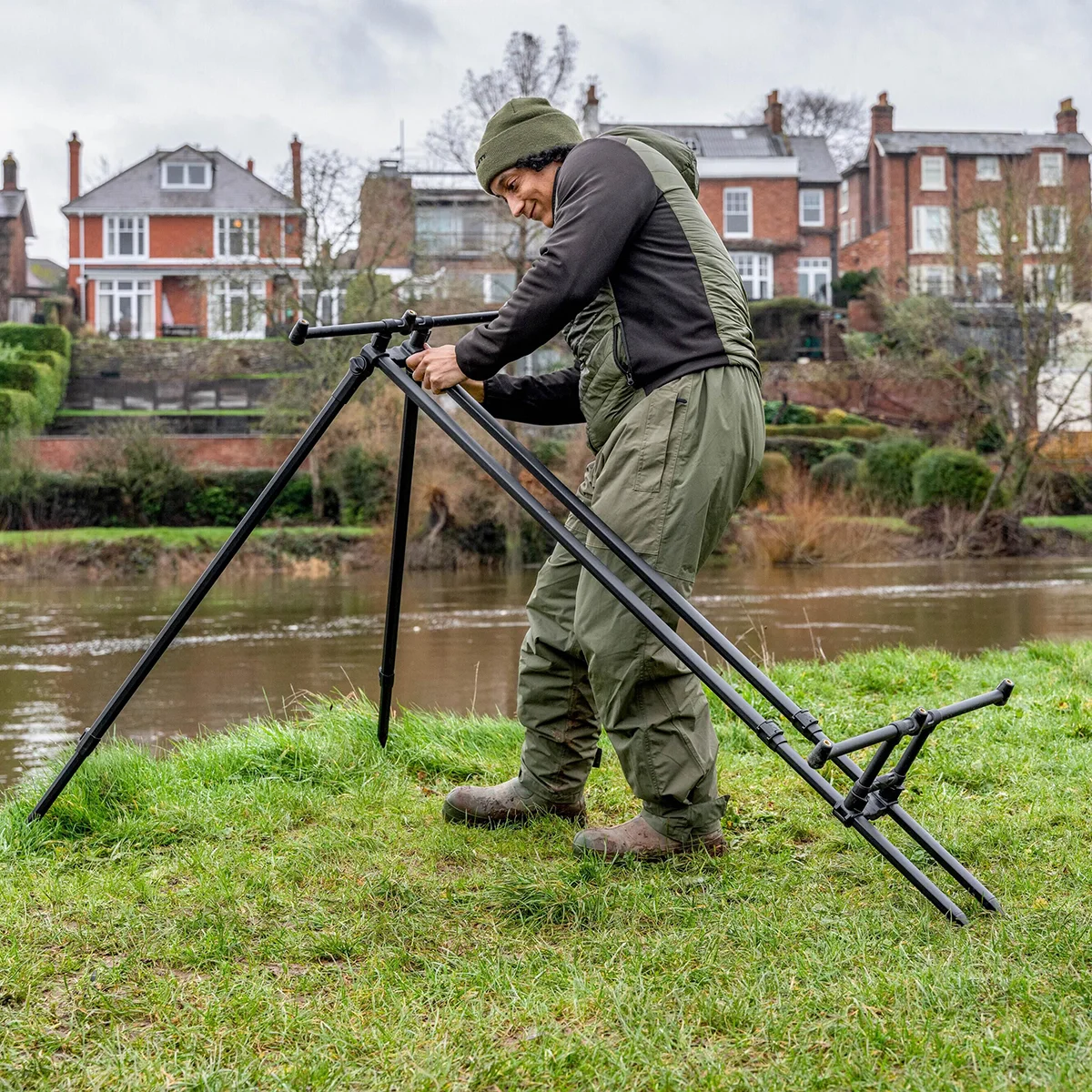 Korum Delux River Tripod 3 Rod Wide – Bild 3