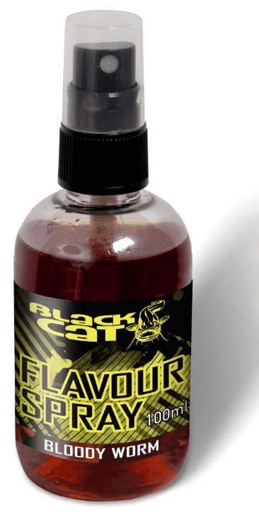 Black Cat Flavour Spray Bloody Worm 100 ml Rot