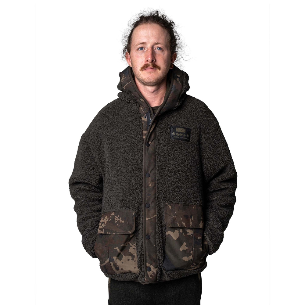 Nash Zero Tolerance Sherpa Fleece Hoody Large Nash Zero Tolerance Sherpa Fleece Hoody Large