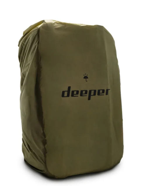 Rucksack, Schutzhülle, Trockenhülle, Olivegrün, Klettverschluss