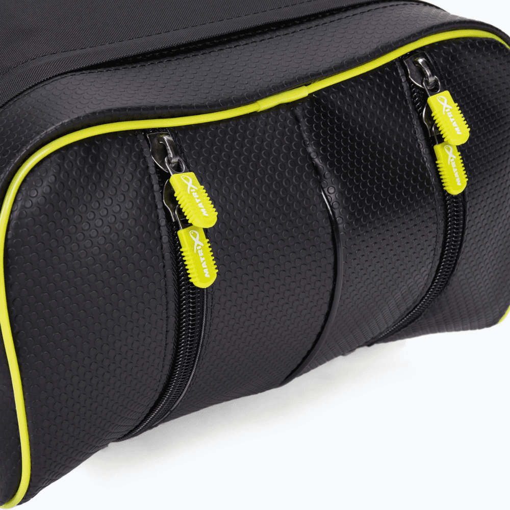 Koffer, Reisetasche, Gepolsterte Tasche, Nylontextur, NeonGelb Reißverschlüsse