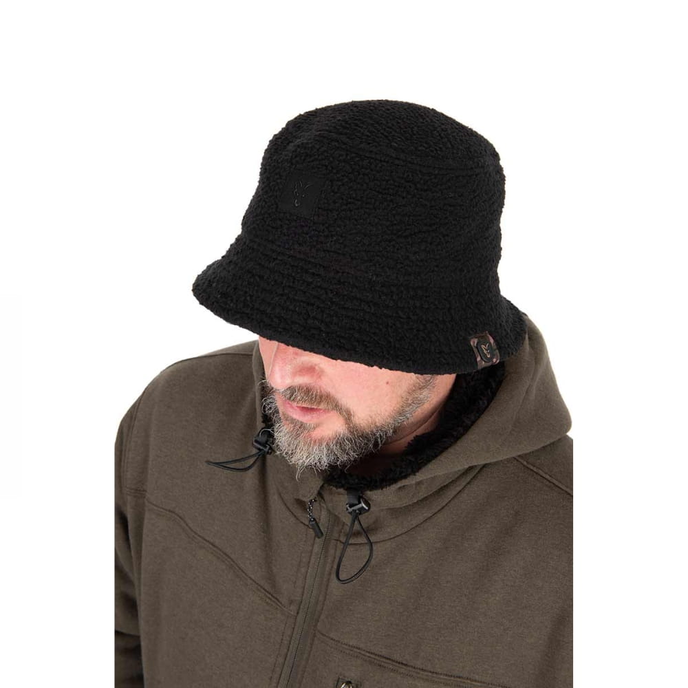 Fox Sherpa Bucket Hat Black Fox Sherpa Bucket Hat Black