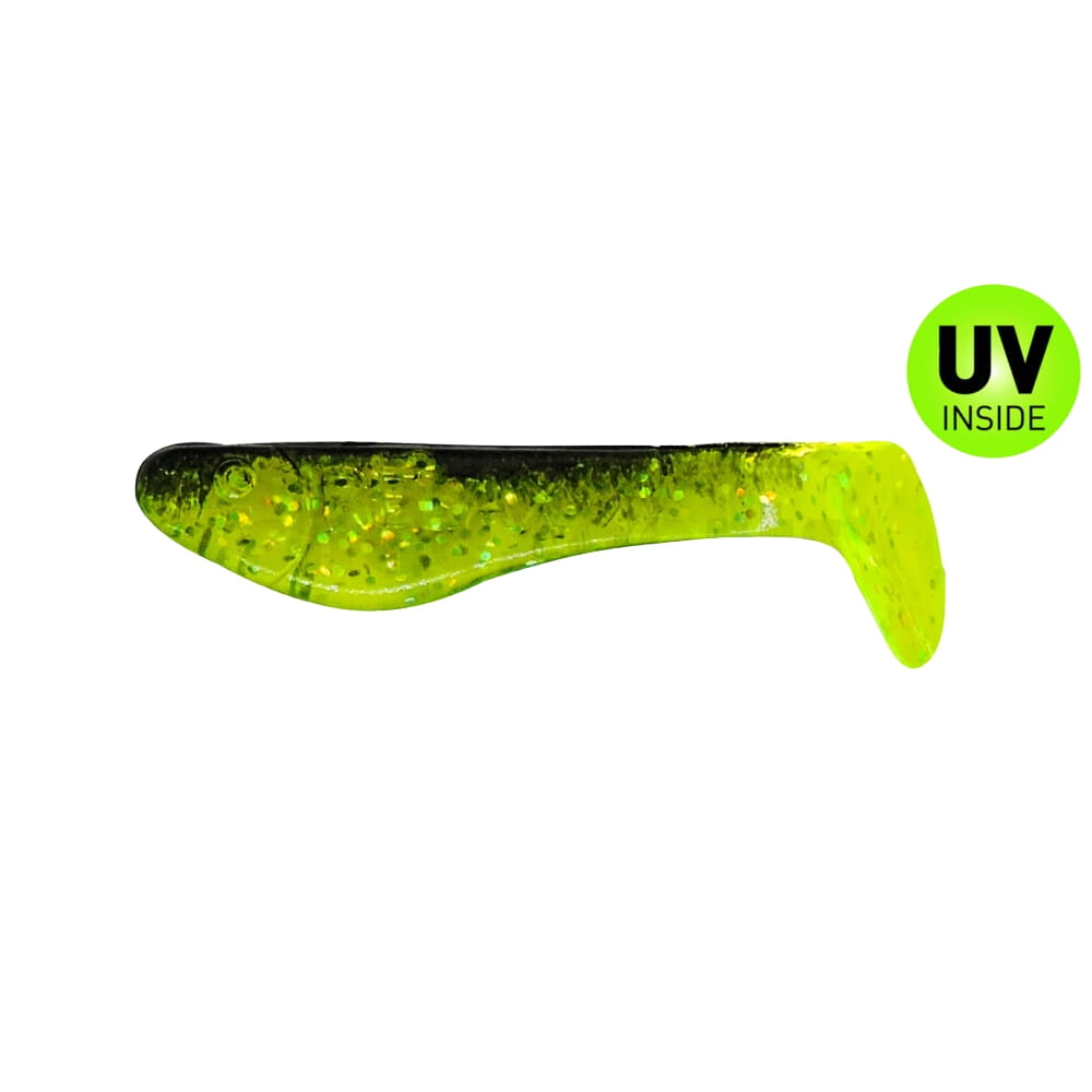 Relax Kopyto-Classic 3.5 cm (1") Green-Glitter-Black 10 Pieces Essen, Geniessen, Essiggurke