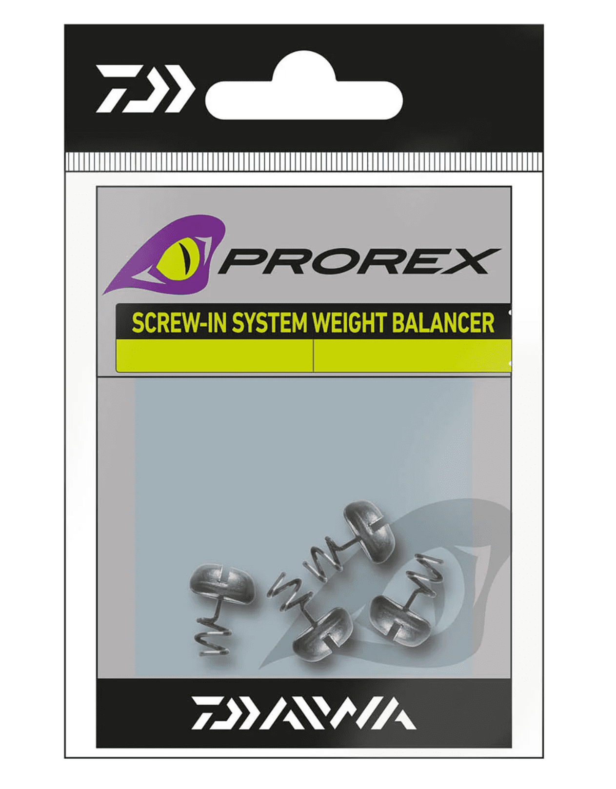 Daiwa Prorex Screw-In Weight Balancer 6g 4 kusy Adapter, Elektronik