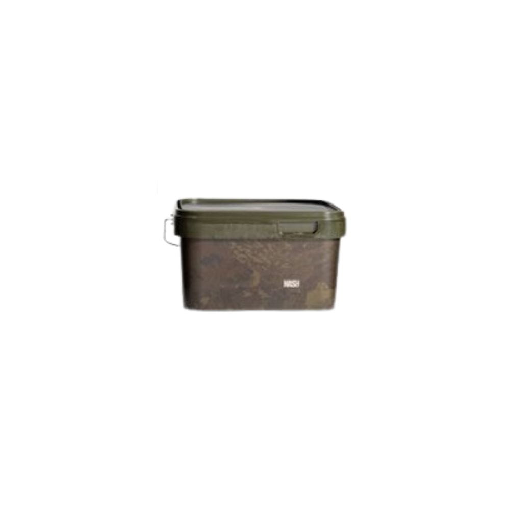 Nash Spot On Rectangular Bucket Camo 5L Nash Spot On Rectangular Bucket Camo 5L